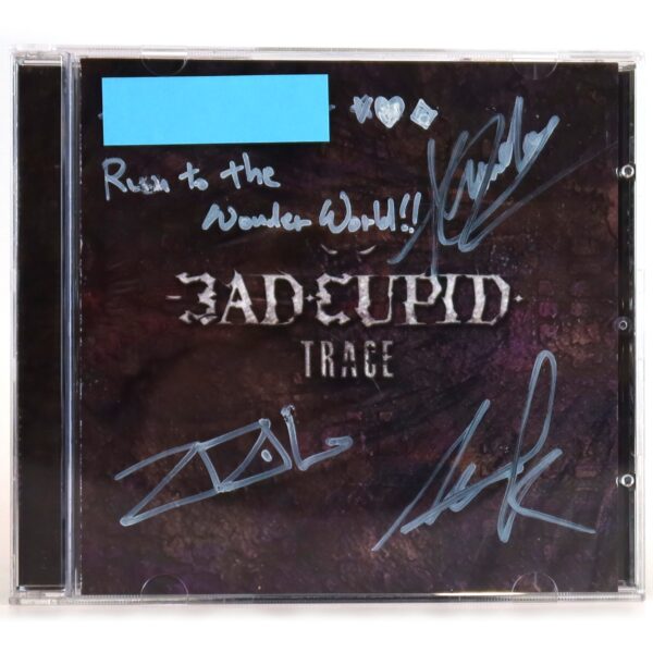 Badcupid - Trace Album Signed CD K-Rock Punk Rock 2015 Korea
