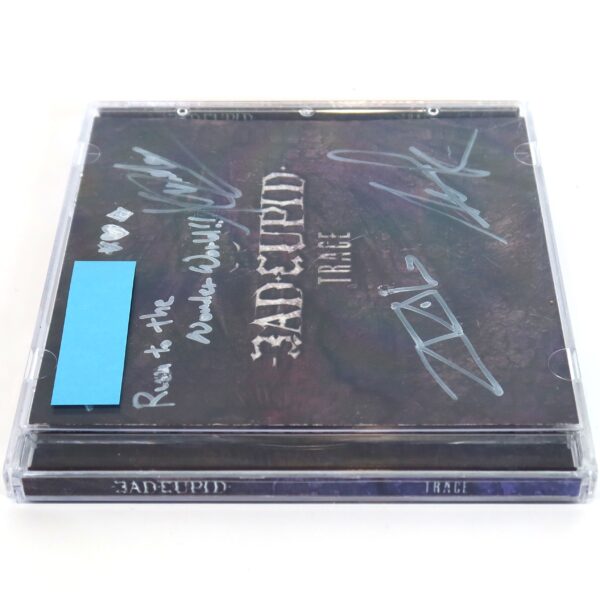 Badcupid - Trace Album Signed CD K-Rock Punk Rock 2015 Korea