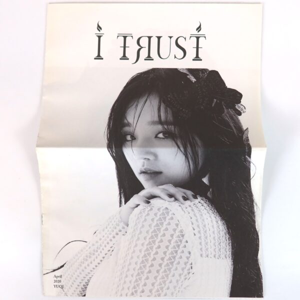 (G)I-DLE - I Trust [True Ver.] 3rd Mini Album CD No PC Yuqi Magazine/Poster