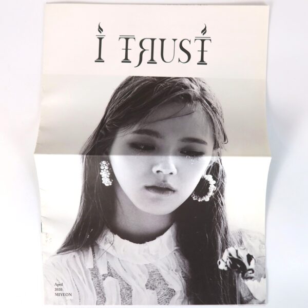 (G)I-DLE - I Trust [True Ver.] 3rd Mini Album CD No PC Miyeon Magazine/Poster