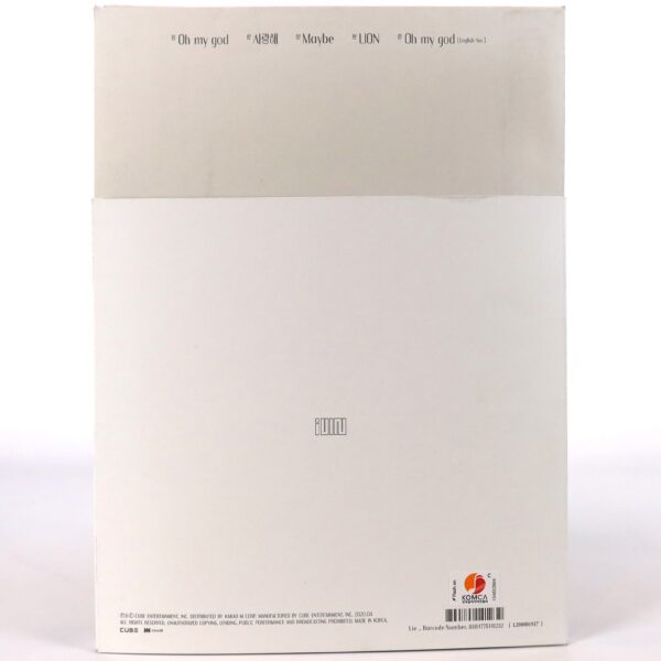 (G)I-DLE – I Trust [Lie Ver.] 3rd Mini Album CD 1 Photocard Magazine/Poster