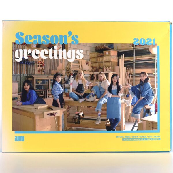 (G)I-DLE 2021 Season's Greetings Set No Photocard Gidle [read]