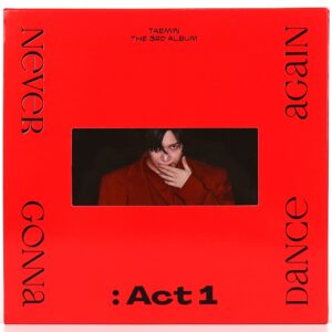 Taemin - Never Gonna Dance Again: Act 1 [Suspect Ver.] Album CD No PC Shinee