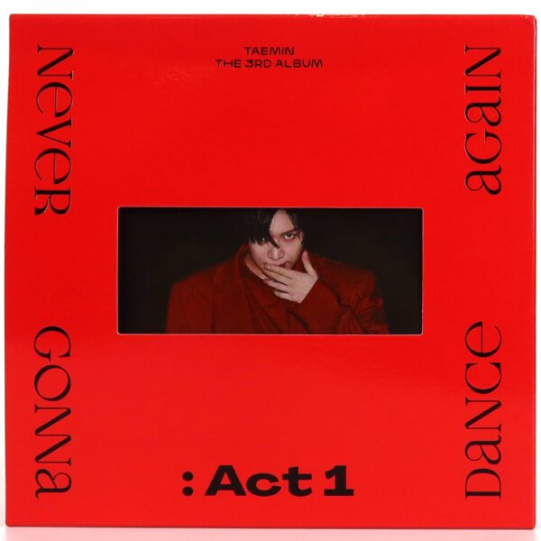 Taemin - Never Gonna Dance Again: Act 1 [Suspect Ver.] Album CD No PC Shinee 2