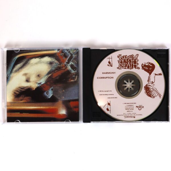 Napalm Death - Harmony Corruption Korean Album CD Korea