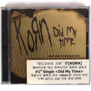 Korn - Did My Time Korean Single Album CD Promo Korea