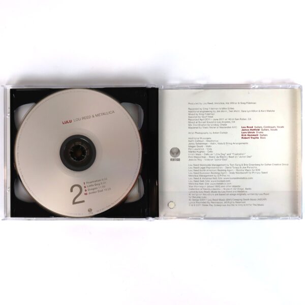 Metallica - Lulu Korean Album CD Promo Korea [read]