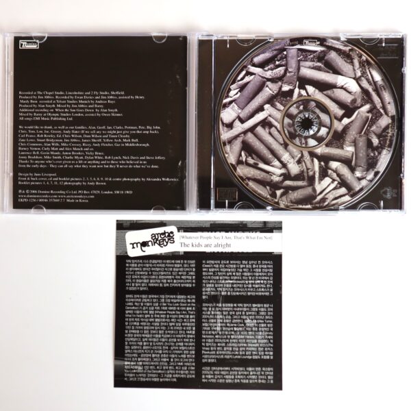 IMG_5230 Arctic Monkeys – Whatever People Say I Am... Korean Album CD Korea