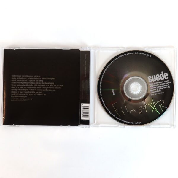 Suede - Filmstar Korean Single Album CD Korea