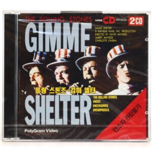 The Rolling Stones - Gimme Shelter Korean Sealed VCD Video CD Korea