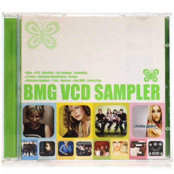 BMG VCD Sampler Korean Video CD Korea Christina Aguilera Pink Outkast 2001