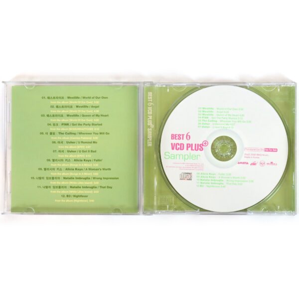 BMG VCD Sampler Korean Video CD Korea P!nk Westlife Usher 2002