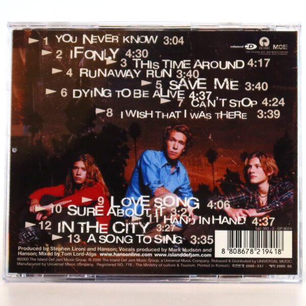 Hanson - This Time Around Korean Album CD Korea