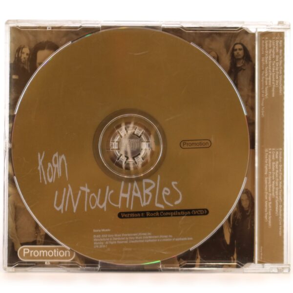 Korn Cover Sony Rock Hardcore Compilation Video CD VCD Promo Korea Muse