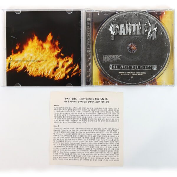 Pantera - Reinventing The Steel Korean CD Album Korea