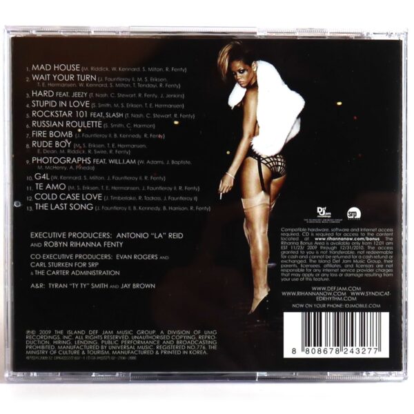 Rihanna - Rated R Korean CD Album Korea