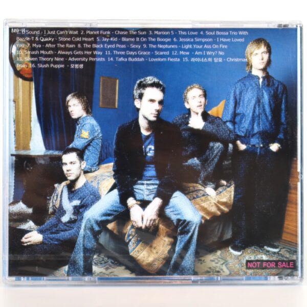 Jessica Simpsons Cover GMV 9-2003 Korean Magazine CD Sampler Korea Maroon 5