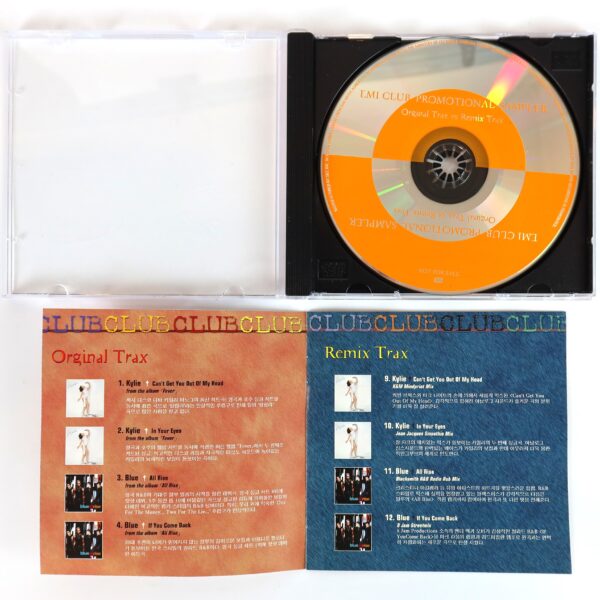 Kylie Minogue Cover EMI Club Promotional Sampler CD Korea Mariah Carey Janet