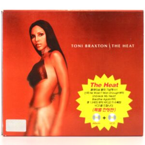 IMG_5623 Toni Braxton - The Heat Korean Album CD + VCD Video CD Set Korea