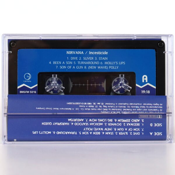 IMG_5856 Nirvana - Incesticide Album Korean Cassette Tape Korea