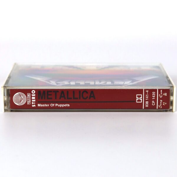 Metallica - Master Of Puppets Album Korean Cassette Album Korea