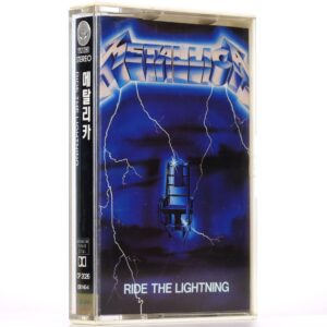 IMG_5875 Metallica - Ride The Lightning Album Korean Cassette Album Korea