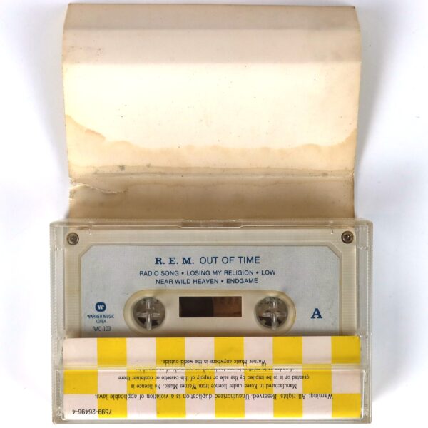 IMG_5886 R.E.M. - Out Of Time Album Korean Cassette Album Korea