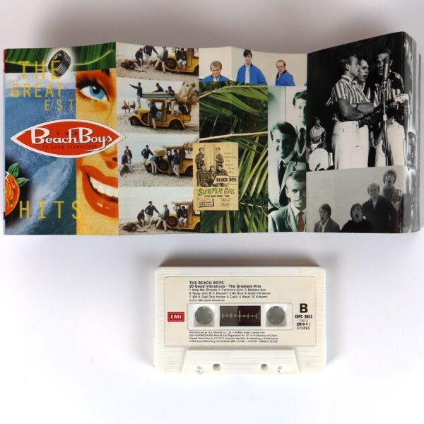 IMG_5894 The Beach Boys - 20 Good Vibrations Best Of Album Korean Cassette Album Korea