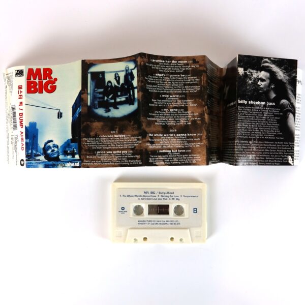 Mr. Big - Bump Ahead Album Korean Cassette Album Korea