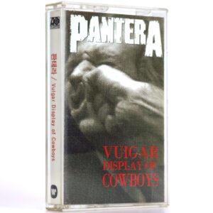 IMG_5929 Pantera - Vulgar Display of Cowboys Album Korean Cassette Tape Korea