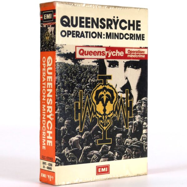 Queensryche - Operation: Mindcrime Album Korean Cassette Tape Korea