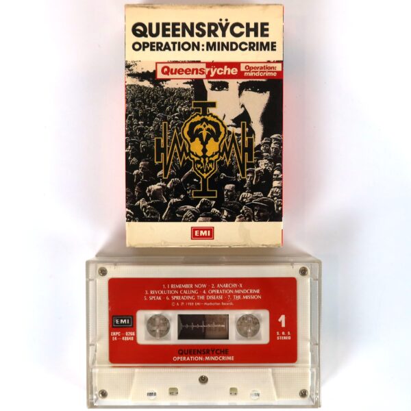 Queensryche - Operation: Mindcrime Album Korean Cassette Tape Korea