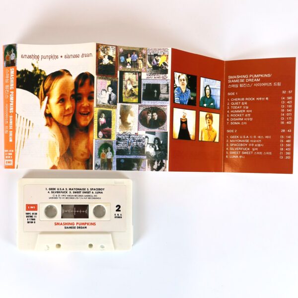 Smashing Pumpkins - Siamese Dream Album Korean Cassette Tape Korea