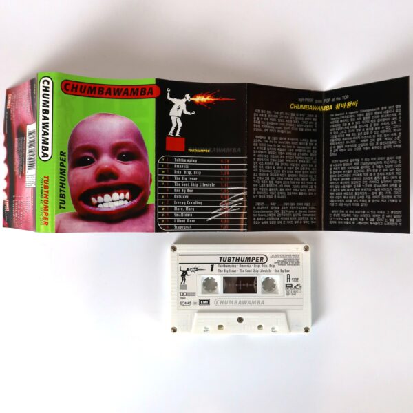 Chumbawamba - Tubthumper Album Korean Cassette Tape Korea