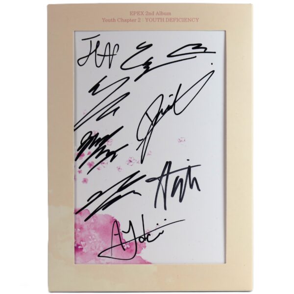 Epex - Youth Chapter 2: Youth Deficiency Autographed CD Album Promo 2024