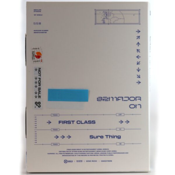 82Major - On 1st Single Album Signed Promo CD Album K-Pop 2023