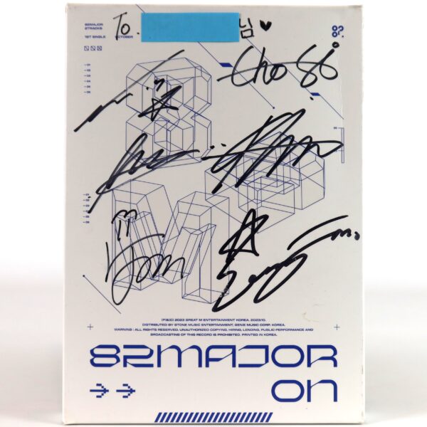 82Major - On Signed + Messages Promo CD Album K-Pop 2023