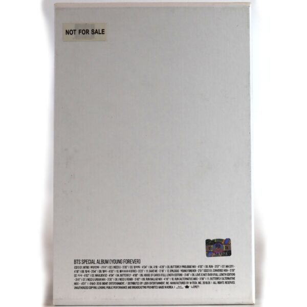 BTS - Young Forever Signed Autographed CD Album Promo K-Pop 2016