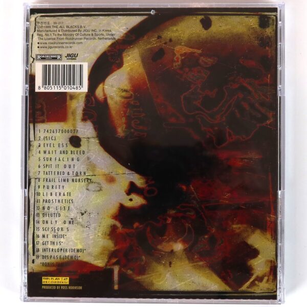 Slipknot - Slipknot Album 1st Korean Pressing CD Korea 19 Tracks