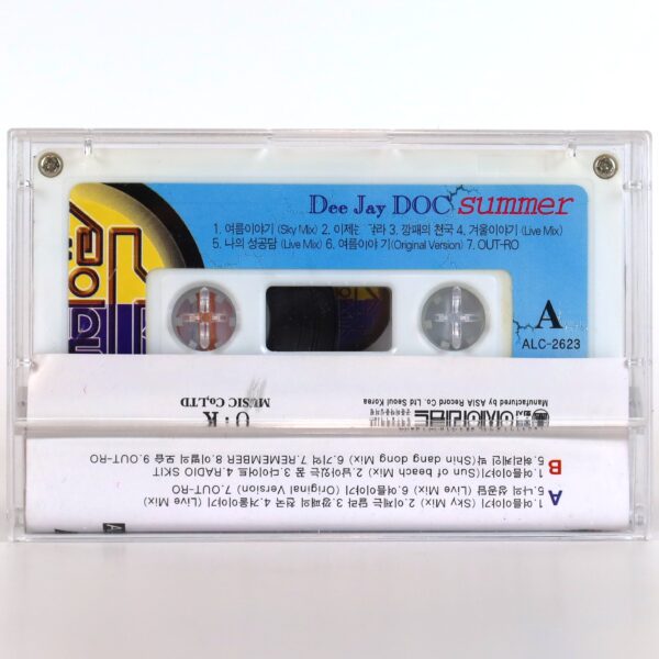 Dee Jay DOC - Summer EP Album Cassette Tape 90s K-Pop 1996 DJ Doc