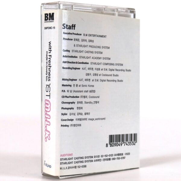 IMG_6427 M.I.L.K. - With Freshness 1st Album Cassette Tape K-Pop 2001 SM