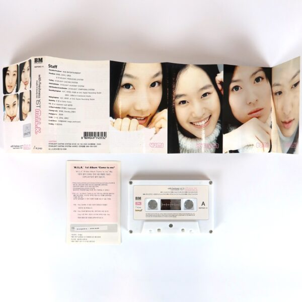 IMG_6428 M.I.L.K. - With Freshness 1st Album Cassette Tape K-Pop 2001 SM