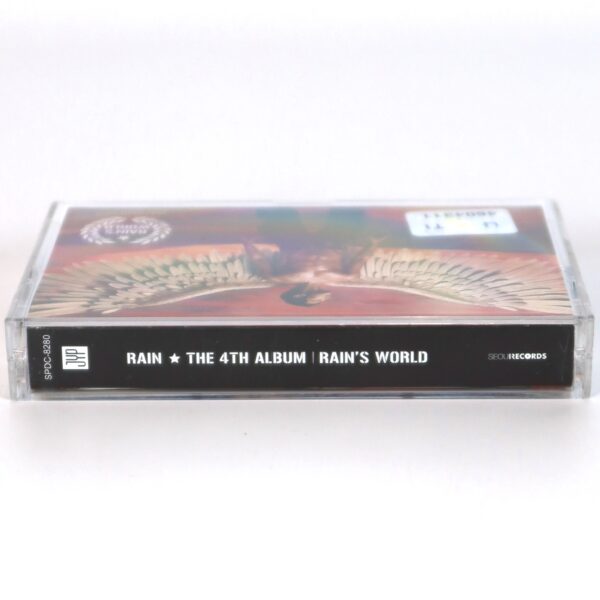 Rain - Rain's World 4th Album Cassette Tape K-Pop 2006