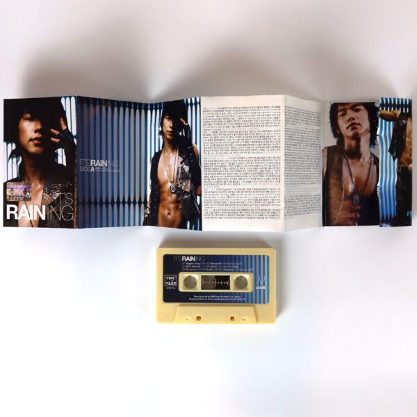 Rain - It's Raining 3rd Album Cassette Tape K-Pop 2004