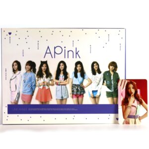 Apink - Une Annee The First Album CD + Naeun PC 2012 [Plan A Pressing]