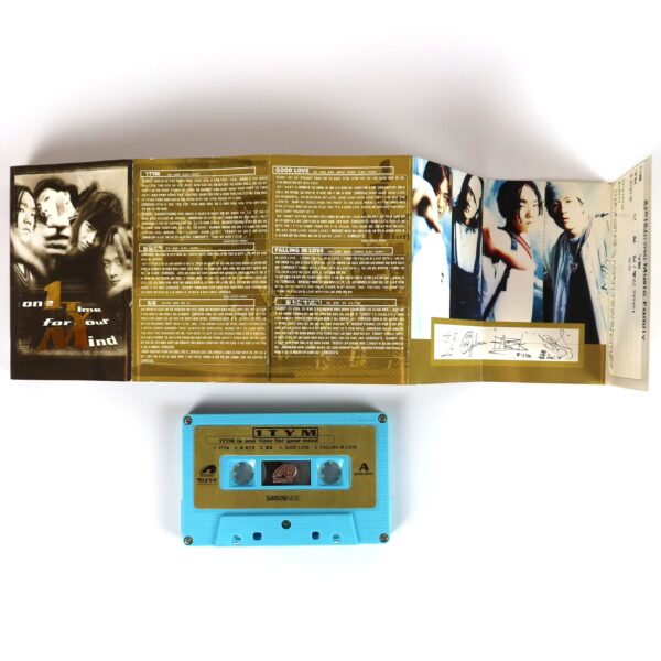 IMG_6787 1TYM - One Time For Your Mind Album Cassette Tape K-Pop 1998