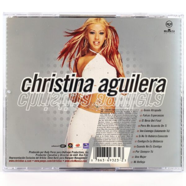 Christina Aguilera - Mi Reflejo Album Korean CD Korea