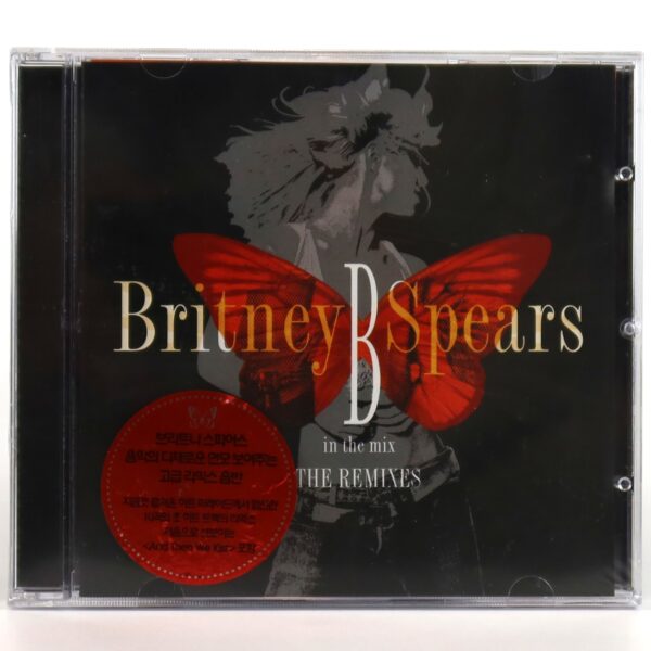 Britney Spears - B In The Mix The Remixes Album CD Korea Hype Sticker [read]