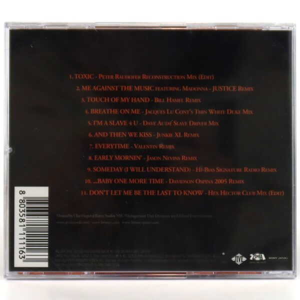 Britney Spears - B In The Mix The Remixes Album CD Korea Hype Sticker [read]