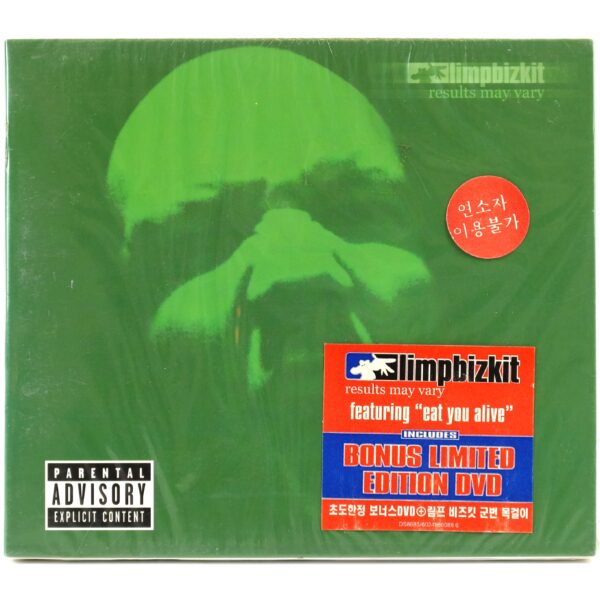 IMG_6876 Limp Bizkit - Results May Vary Korean Album Sealed CD + DVD Set Korea